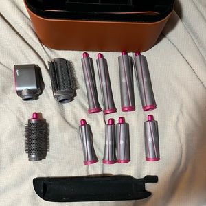 Dyson Airwrap nickel fushia